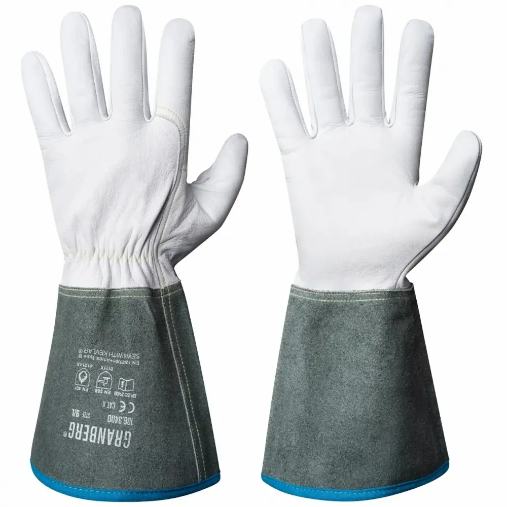 106.3400, Granberg 3400, sveisehansker (8/M, 12 par)
